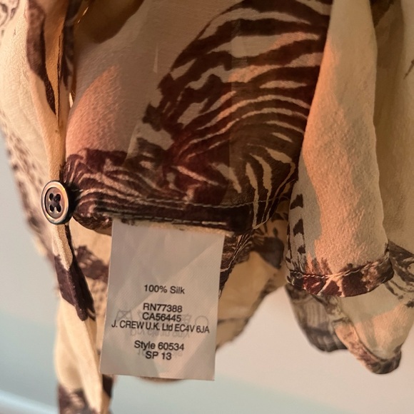 Madewell Silk Safari blouse - Picture 8 of 8